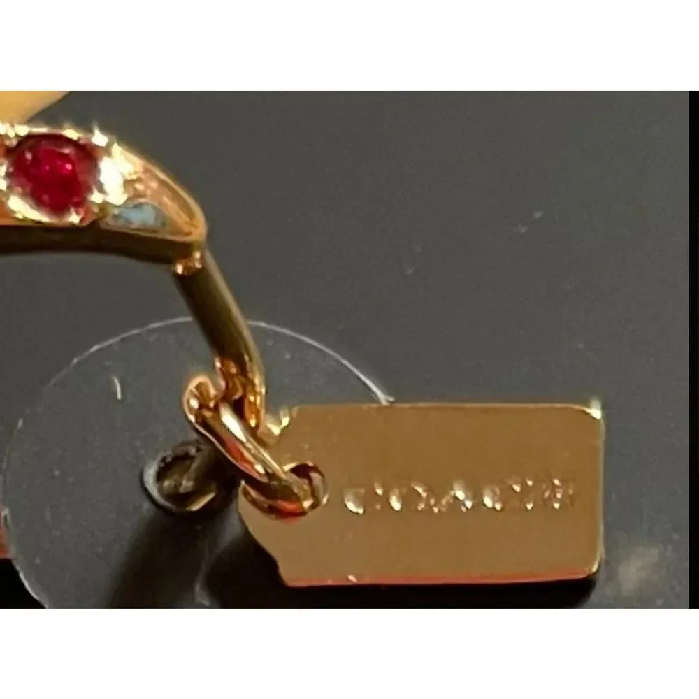 Coach x Pac-man Game Over Earrings Ltd. Ed. NWT - Picture 7 of 7